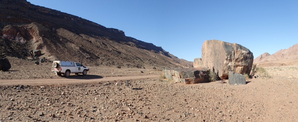 Petroglyphs east of Richtersveld National Park