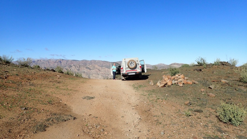 On the road in Richtersveld