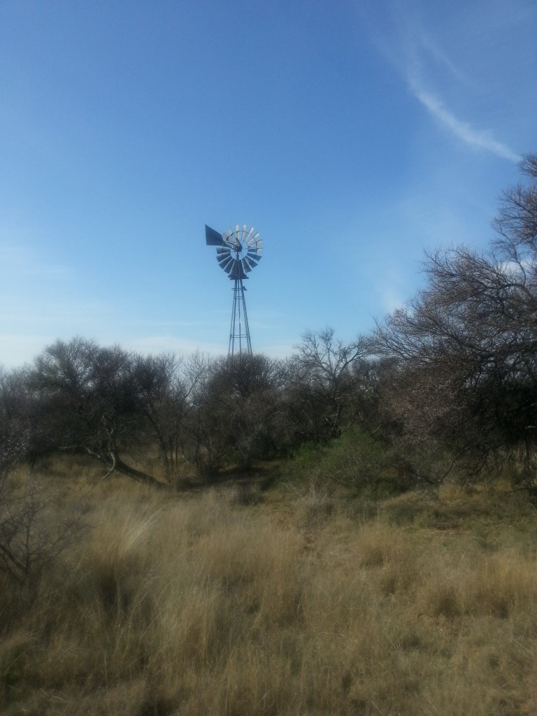 Windmill pump, a common site over the Karoo just like they are in Outback Australia