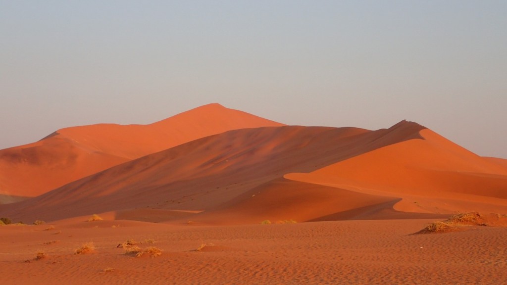 Sossusvlei Dune near sunset