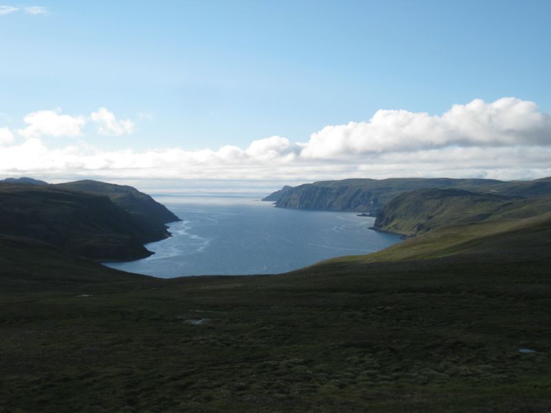 Bay to the west of Nordkapp