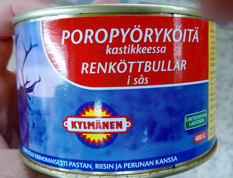 Reindeer meatballs!
